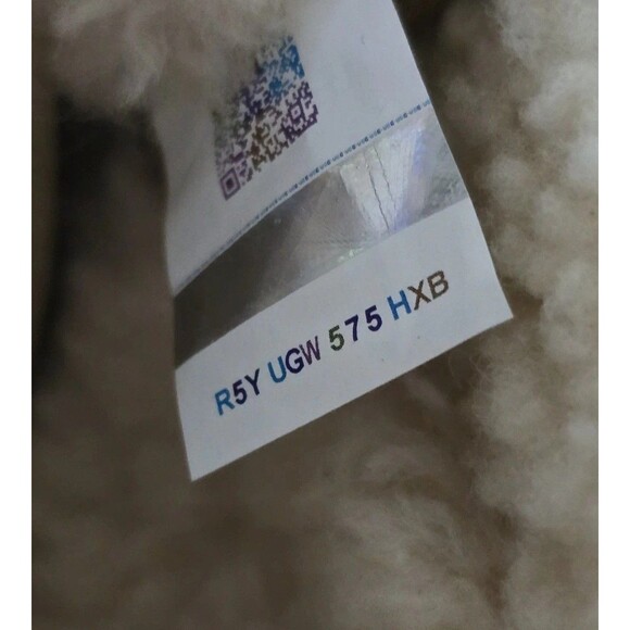 New UGG CLASSIC NEW HEIGHTS SHEARLING LACE UP CHESTNUT SUEDE WOMEN'S BOOTS US 9 - Picture 8 of 14